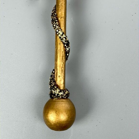 Katherine’s Collection Wayne Kleski Christmas Ornament Clown Jester on a Stick - Picture 14 of 15